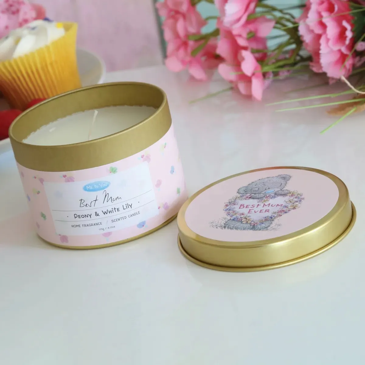 Best Mum Me to You Bear Tin Candle Extra Image 1