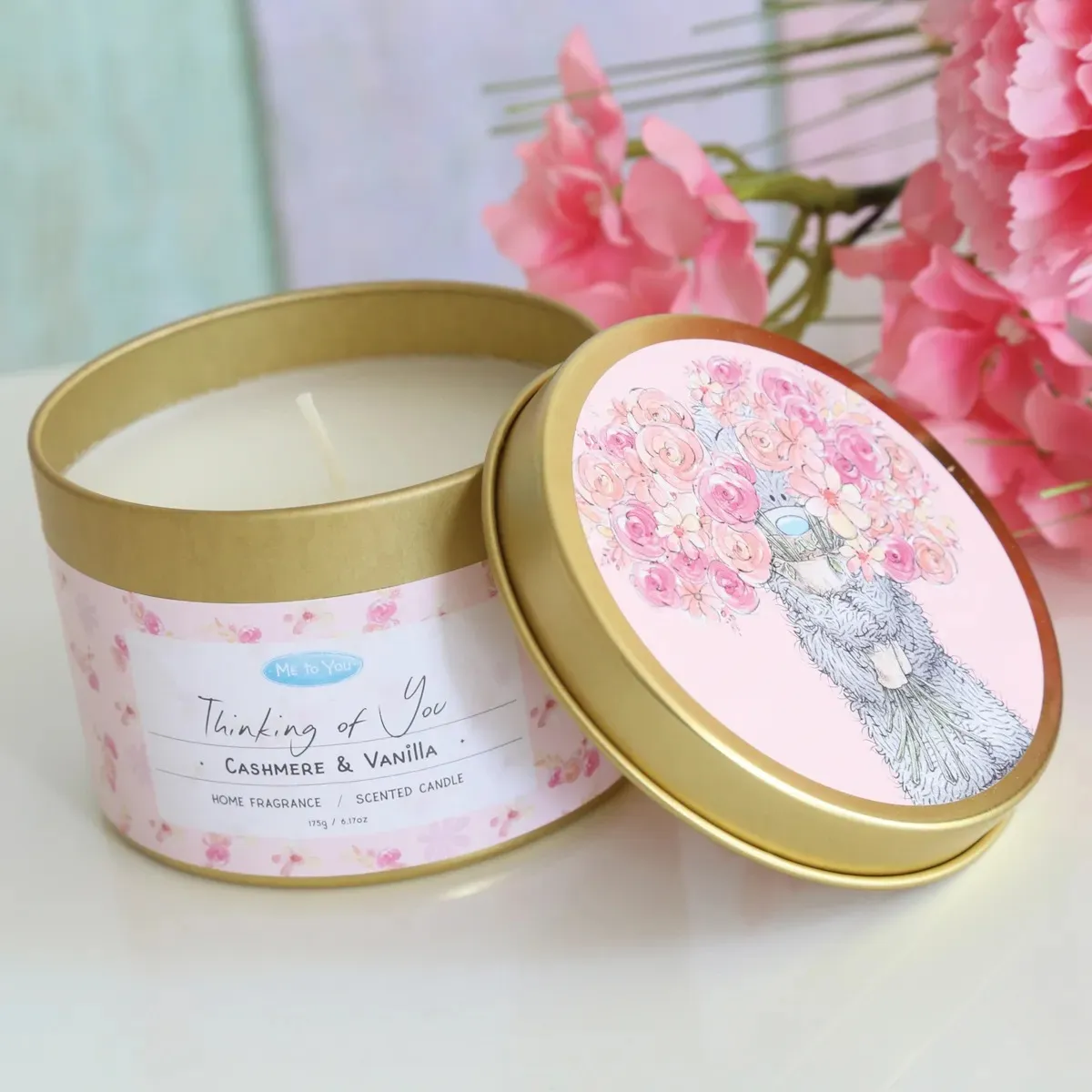 Thinking of You Me to You Bear Tin Candle Extra Image 1