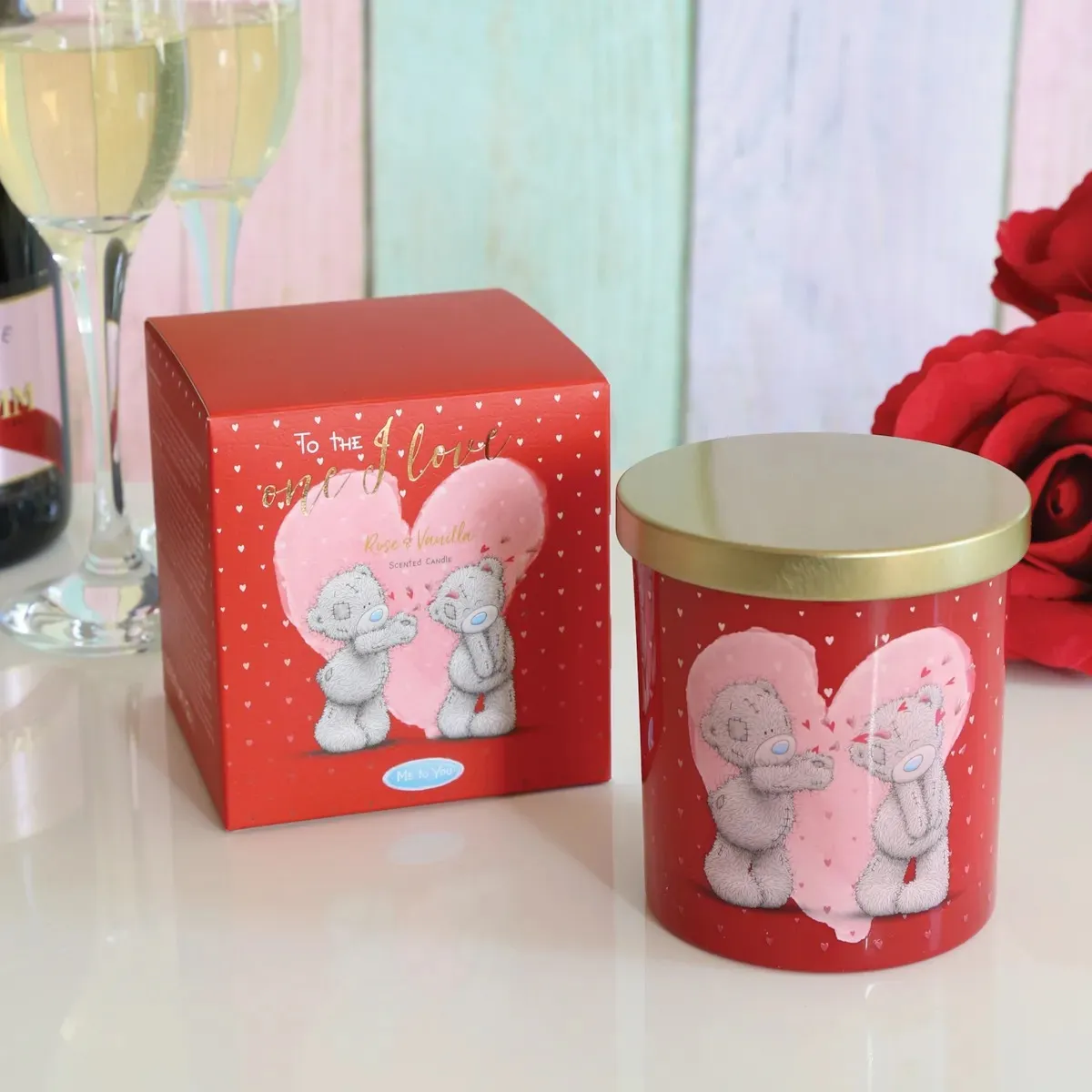 To the One I Love Me to You Bear Boxed Glass Candle Extra Image 2