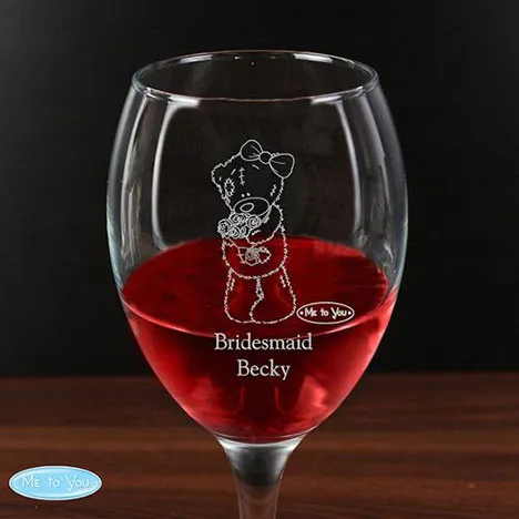 Personalised Me to You Wine Glass Extra Image 3