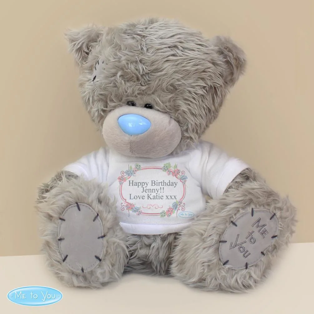 Personalised 10" Floral Me to You Bear Extra Image 2