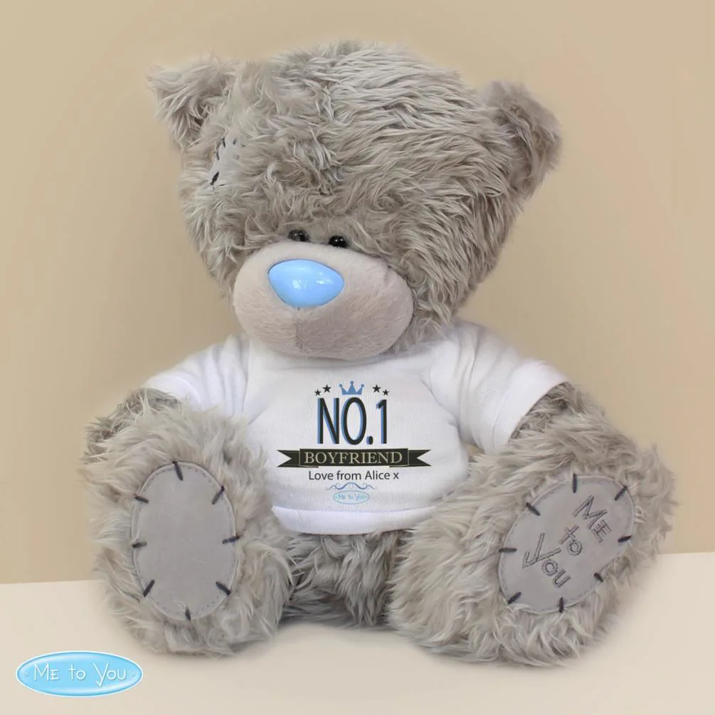 Personalised 10" No.1 Me to You Bear Extra Image 1