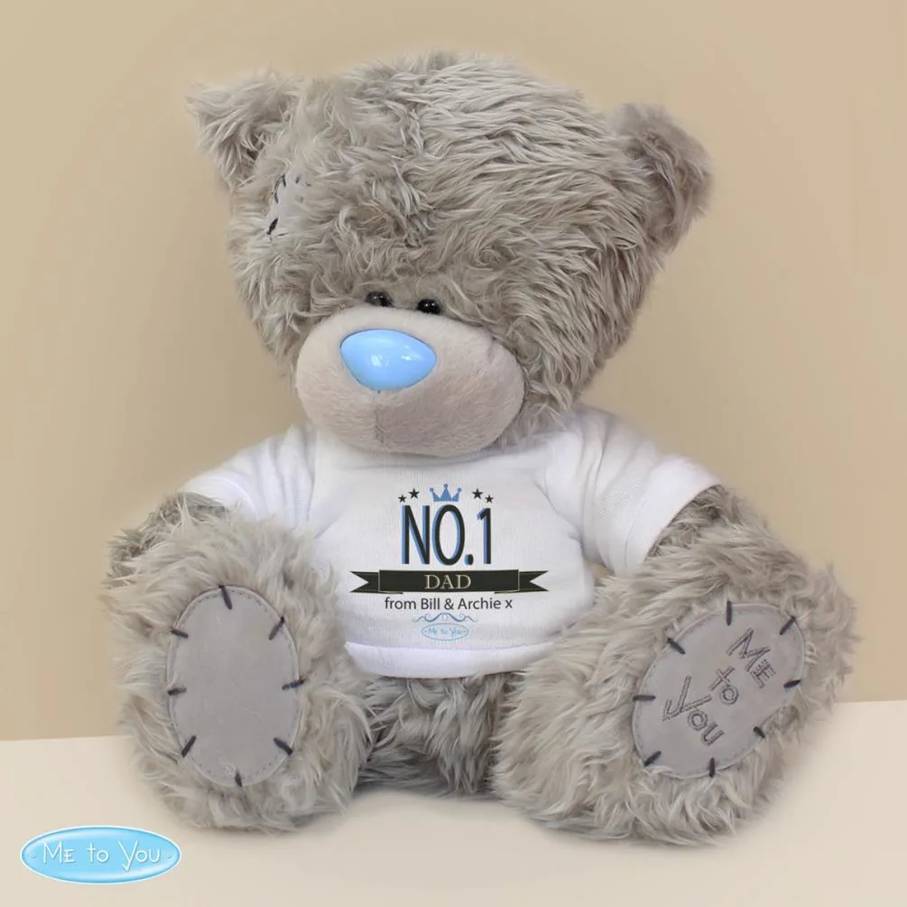 Personalised 10" No.1 Me to You Bear Extra Image 2