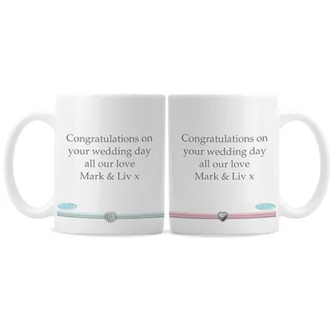 Personalised Me to You Bear Wedding Couple Mug Set Extra Image 1