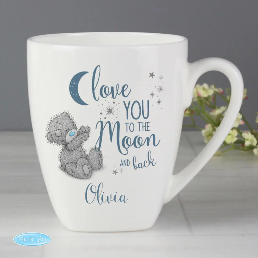 Personalised Love You to the Moon & Back Me to You Latte Mug Extra Image 3