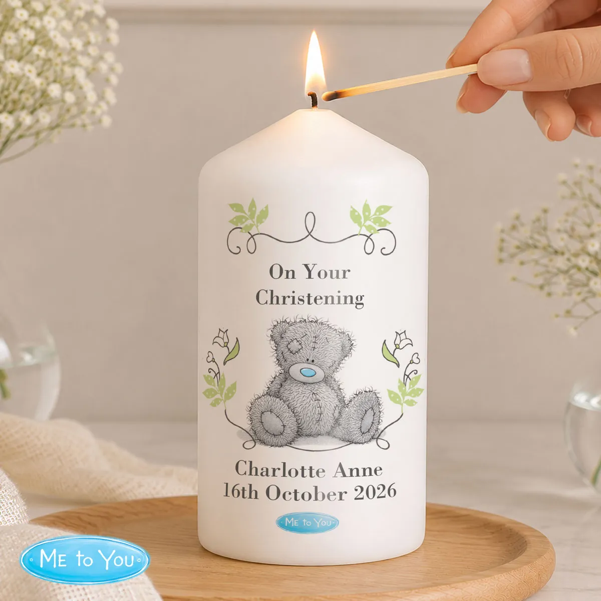 Personalised Me to You Bear Natures Blessing Candle Extra Image 1