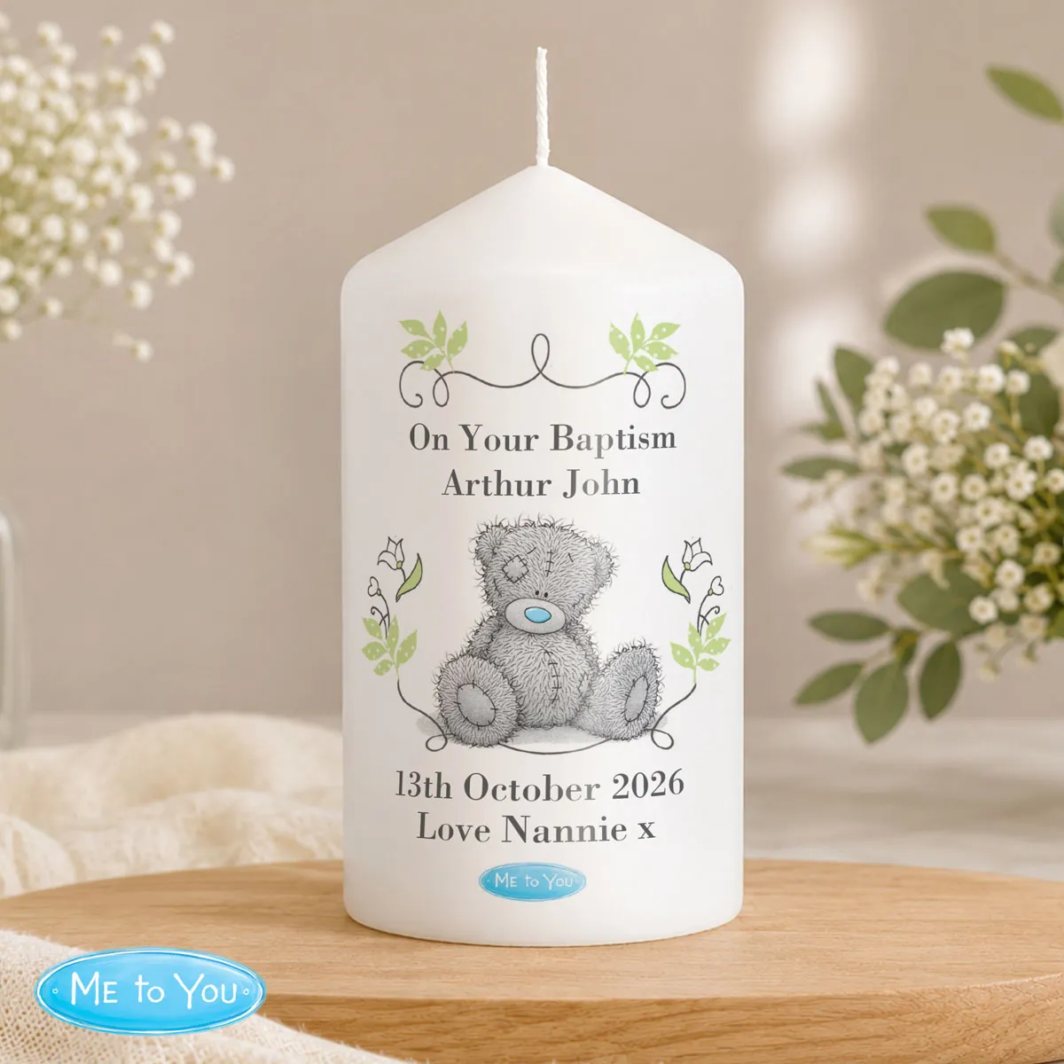 Personalised Me to You Bear Natures Blessing Candle Extra Image 2