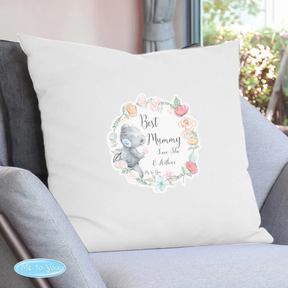 Personalised Me to You Floral Cream Cushion Cover Extra Image 1