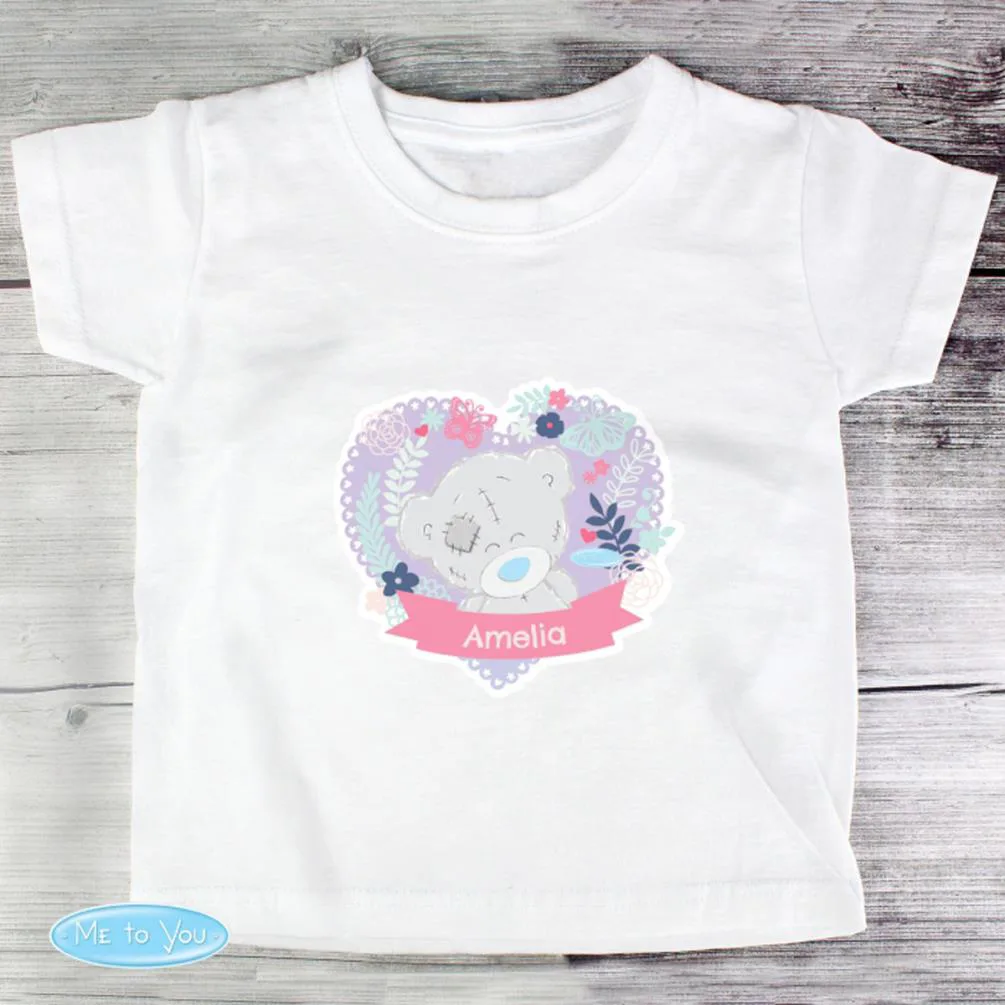 Personalised Tiny Tatty Teddy Girl's T-shirt Extra Image 1