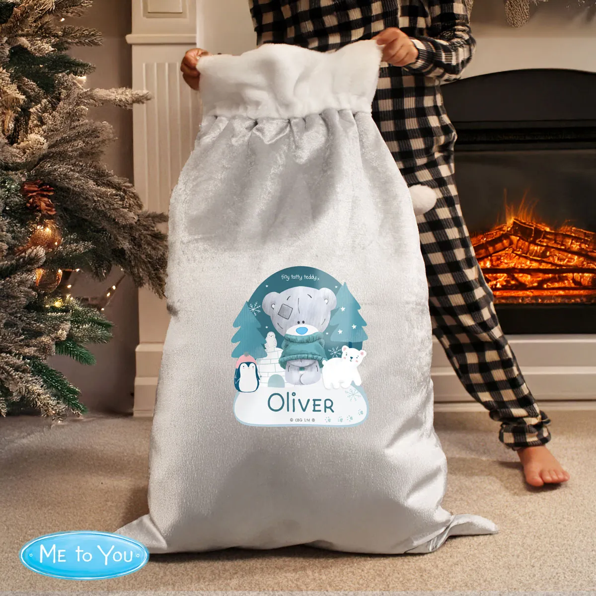 Personalised Winter Explorer Me to You Luxury Christmas Sack Extra Image 3
