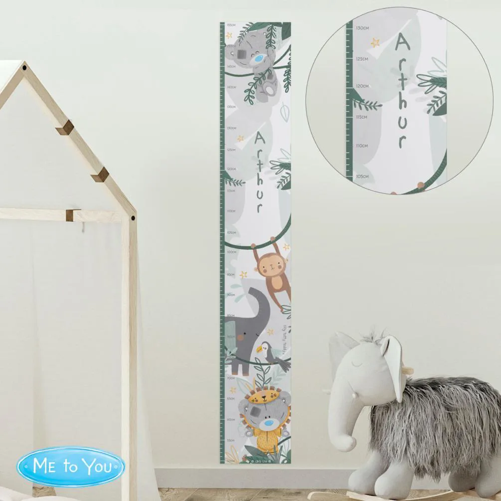 Personalised Tiny Tatty Teddy Wild One Height Chart Extra Image 2