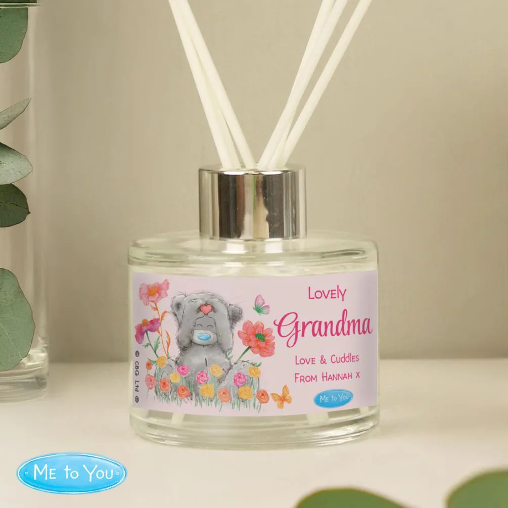 Personalised Me to You Bear Flowery Reed Diffuser Extra Image 1