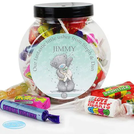 Personalised Me to You Page Boy Usher Wedding Sweet Jar Extra Image 1