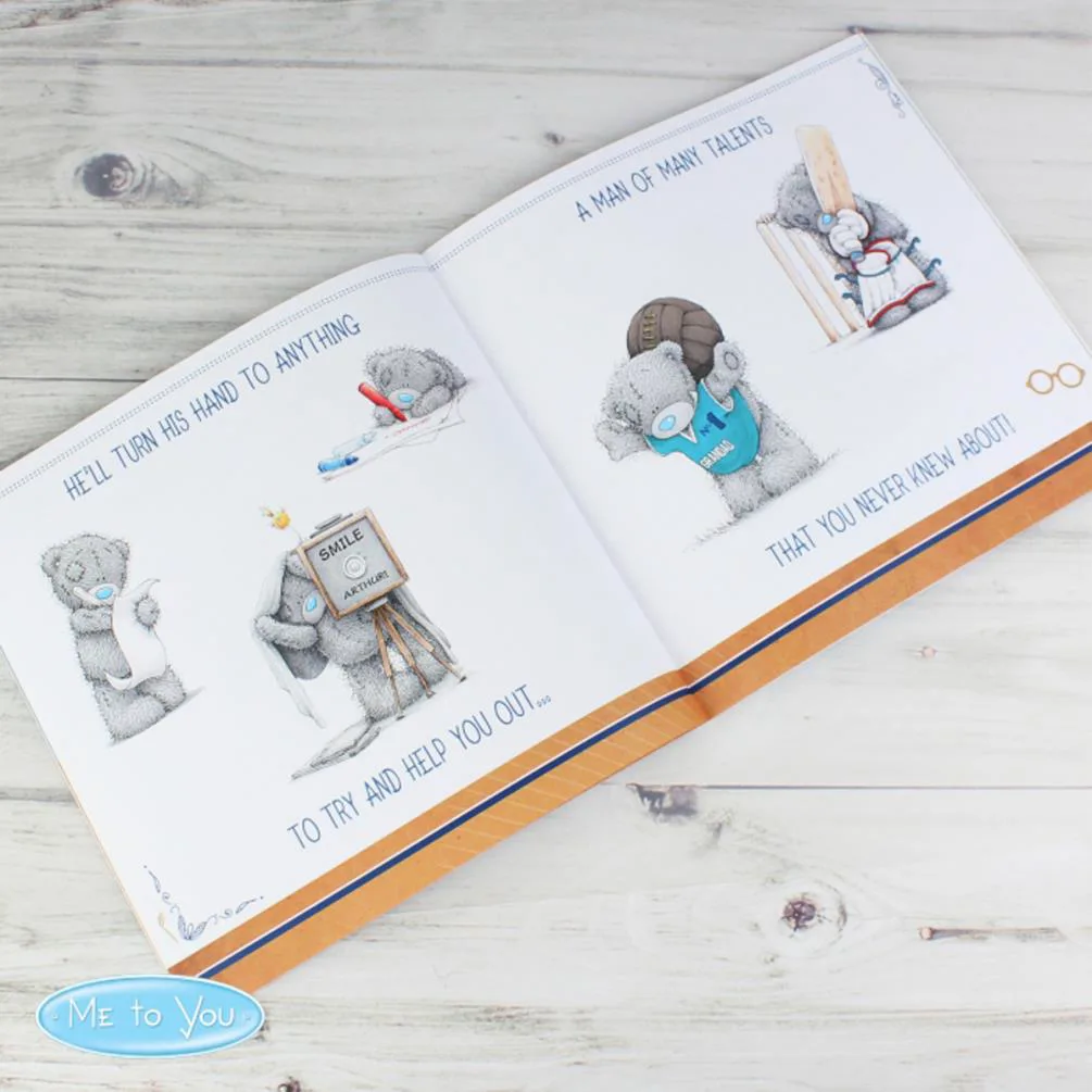 Personalised Me to You Bear For Him Poem Book Extra Image 2