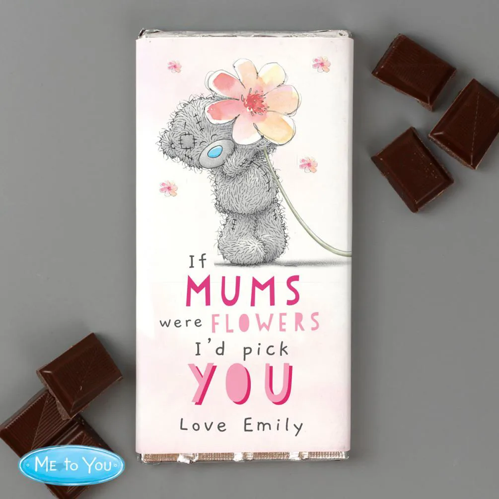 Personalised Me to You Bear I'd Pick You Milk Chocolate Bar Extra Image 3