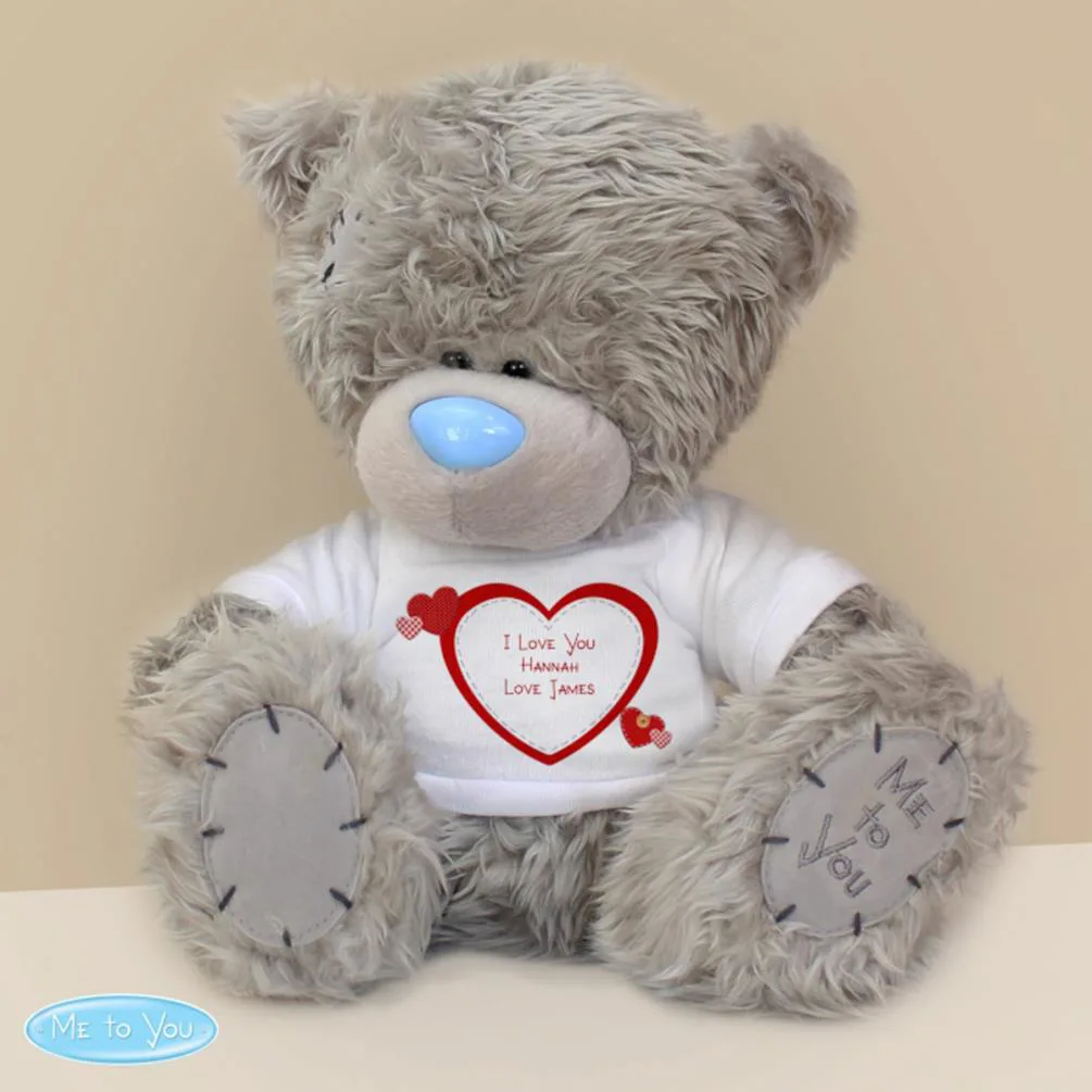 Personalised 10" Hearts T-Shirt Me to You Bear Extra Image 3