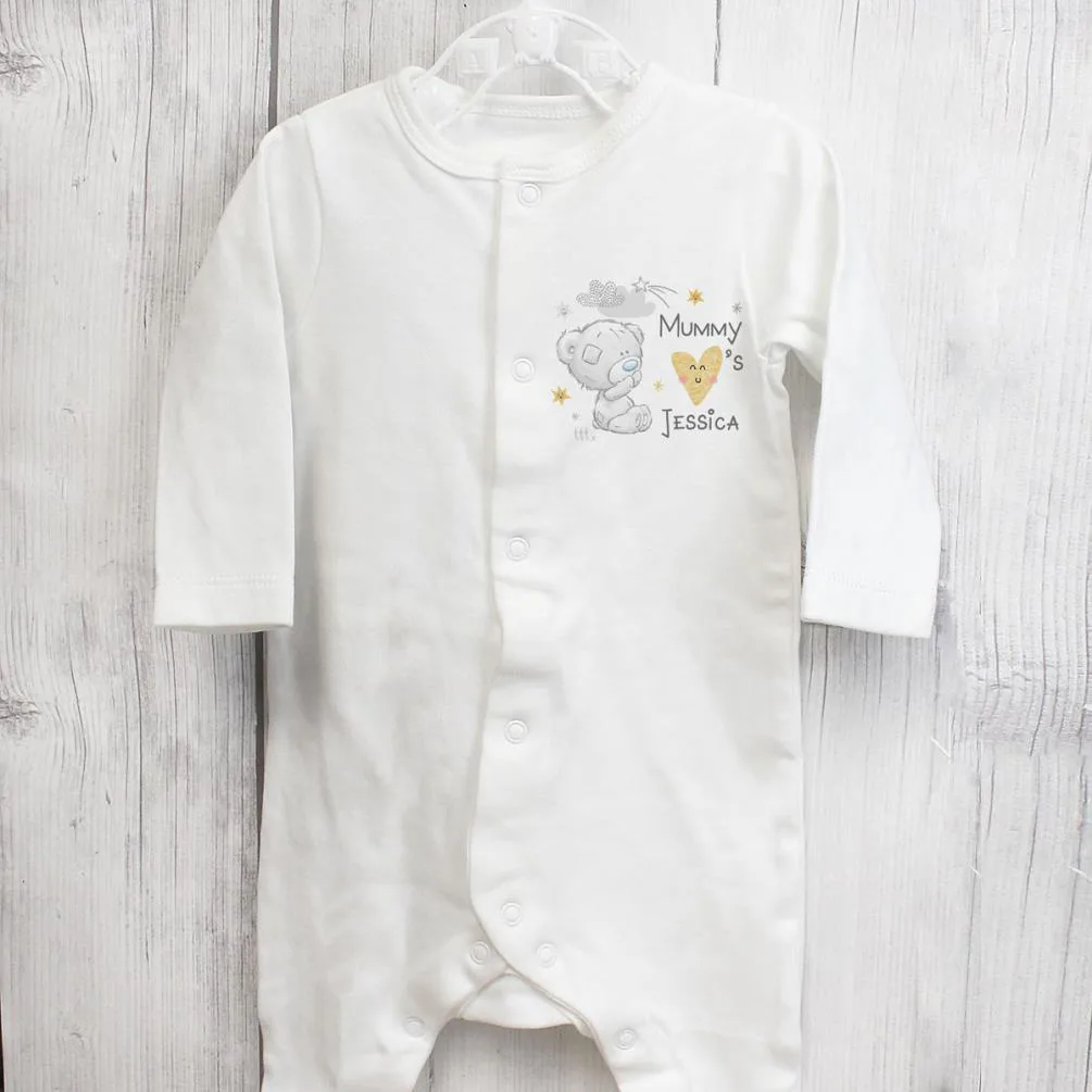 Personalised Tiny Tatty Teddy Baby Grow 0-3 Months Extra Image 2