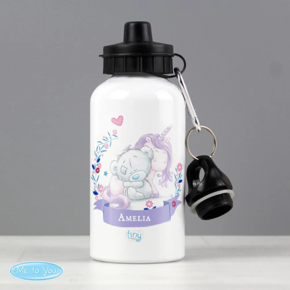 Personalised Tiny Tatty Teddy Unicorn Aluminium Bottle Extra Image 3