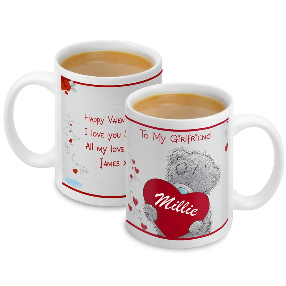 Personalised Me to You Bear Love Heart Mug Extra Image 1