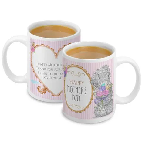 Personalised Me To You Bear Flowers Mug Extra Image 1