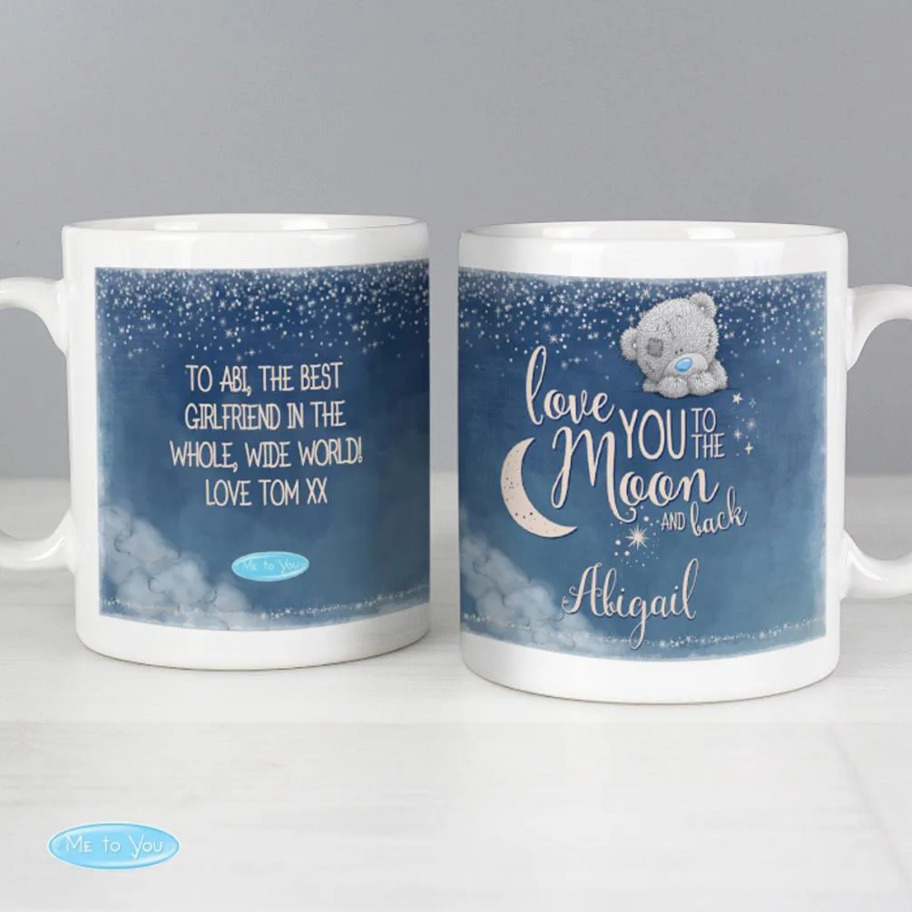 Personalised Love You to the Moon & Back Me to You Mug Extra Image 1
