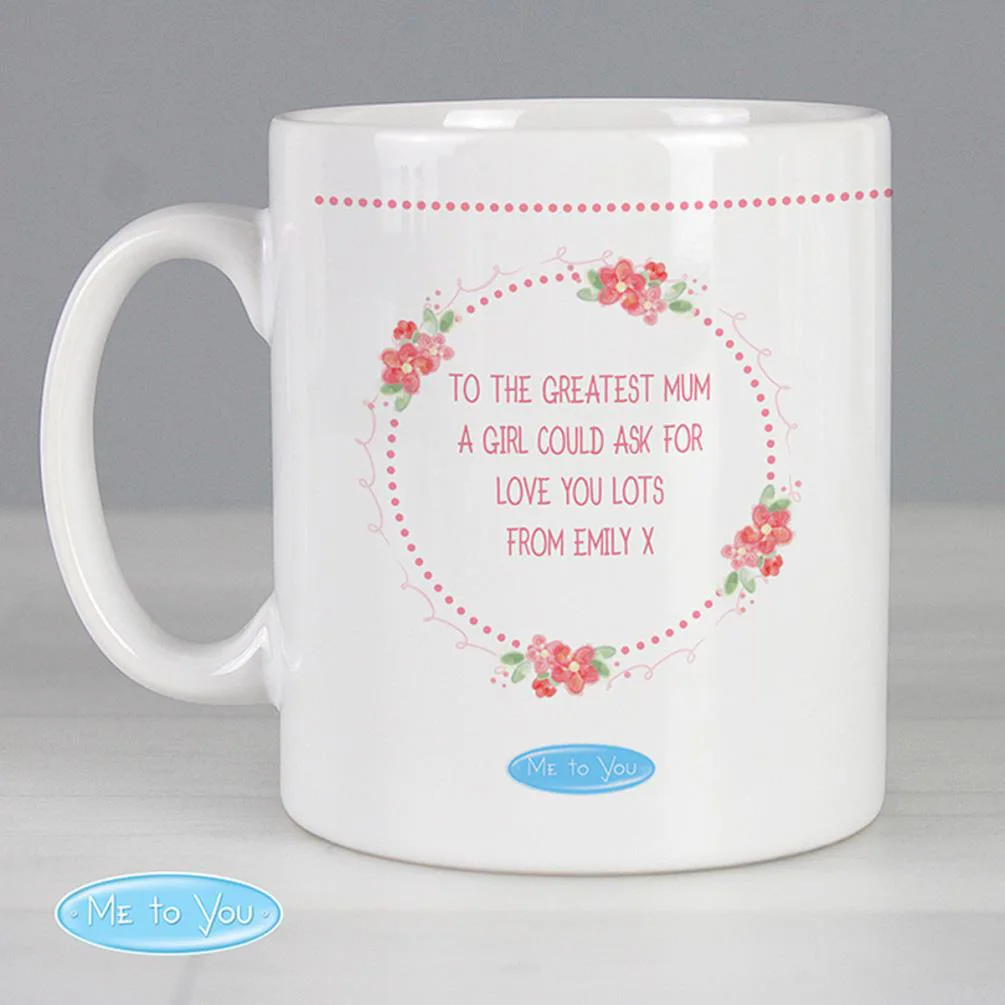 Personalised Home Is Where Your Mum Is Me to You Mug Extra Image 2