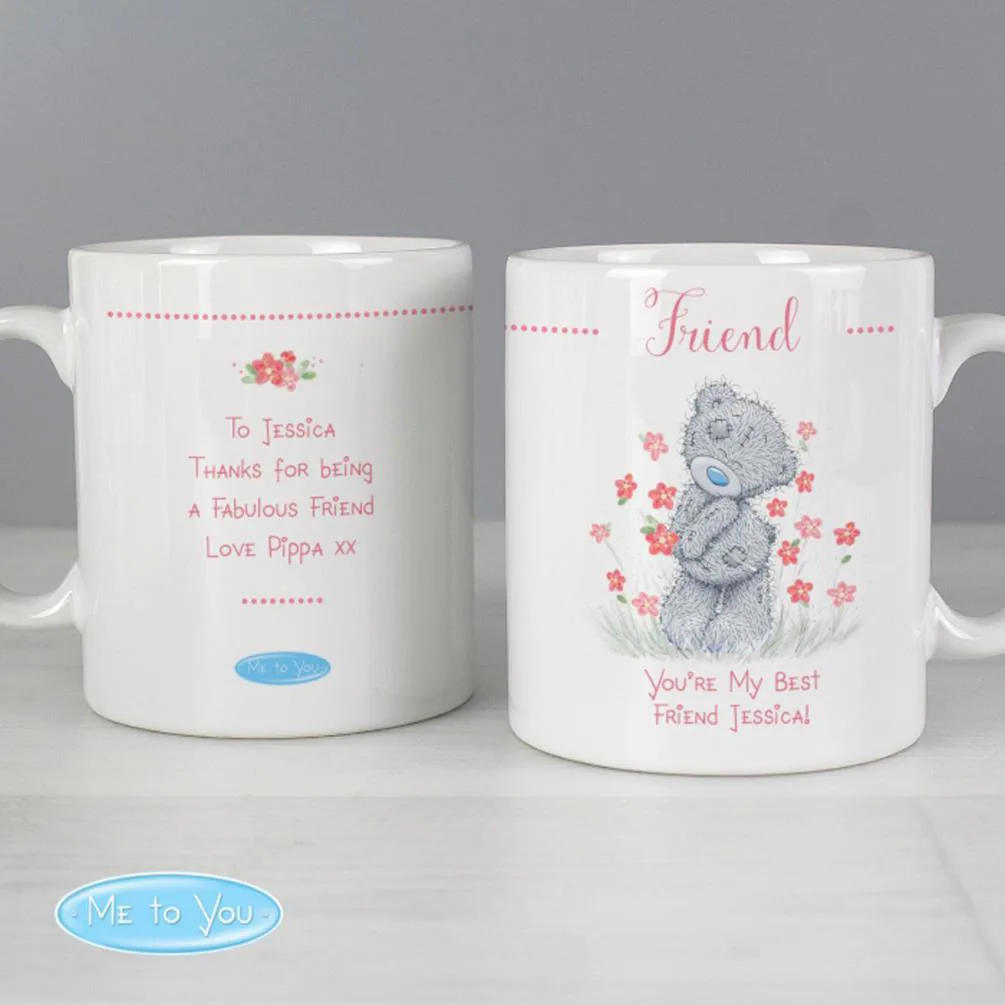 Personalised Me to You Bear Floral Mug Extra Image 2