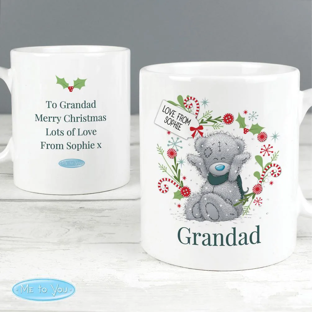 Personalised Me to You Bear Christmas Mug Extra Image 1