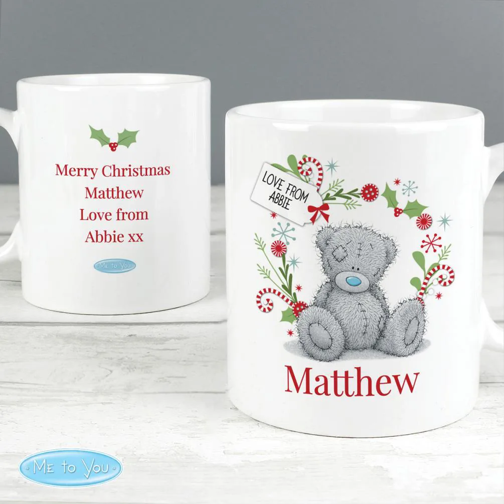 Personalised Me to You Bear Christmas Mug Extra Image 2
