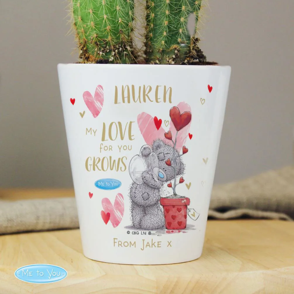Personalised Hold You Forever Me to You Plant Pot Extra Image 2