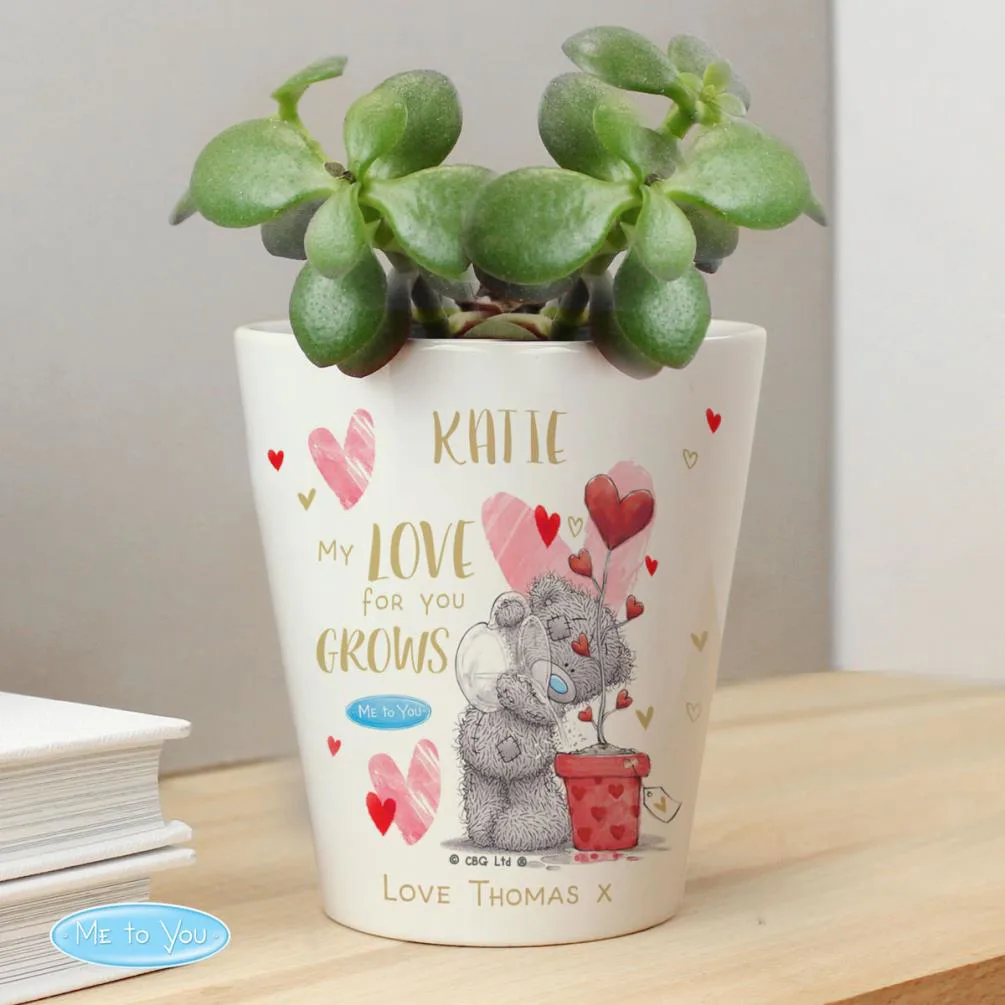 Personalised Hold You Forever Me to You Plant Pot Extra Image 3