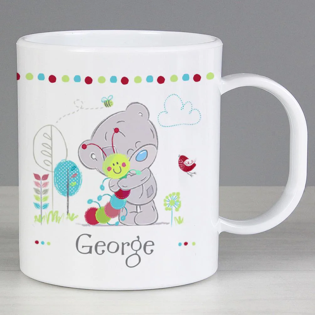 Personalised Tiny Tatty Teddy Cuddle Bug Plastic Mug Extra Image 1