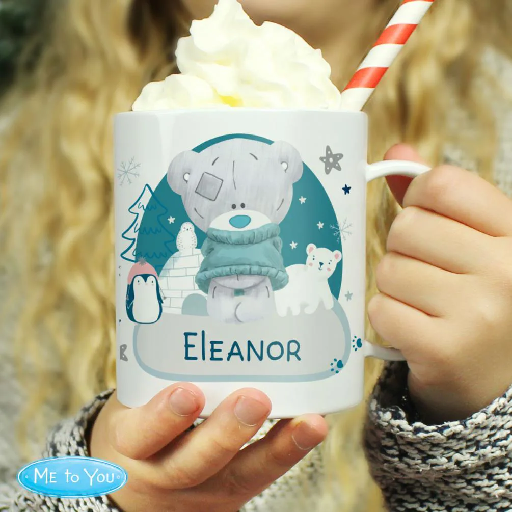 Personalised Winter Explorer Me to You Plastic Mug Extra Image 3
