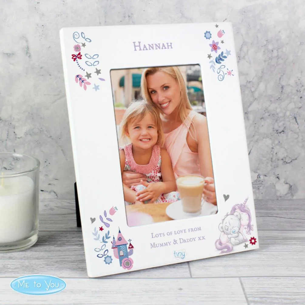 Personalised Tiny Tatty Teddy Unicorn Frame Extra Image 2