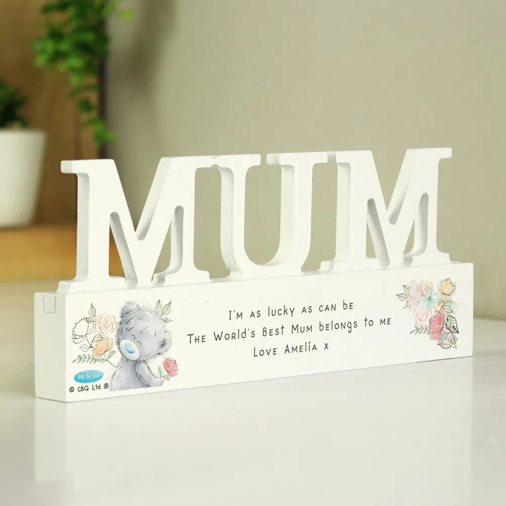 Personalised Me to You Wooden Mum Ornament Extra Image 1
