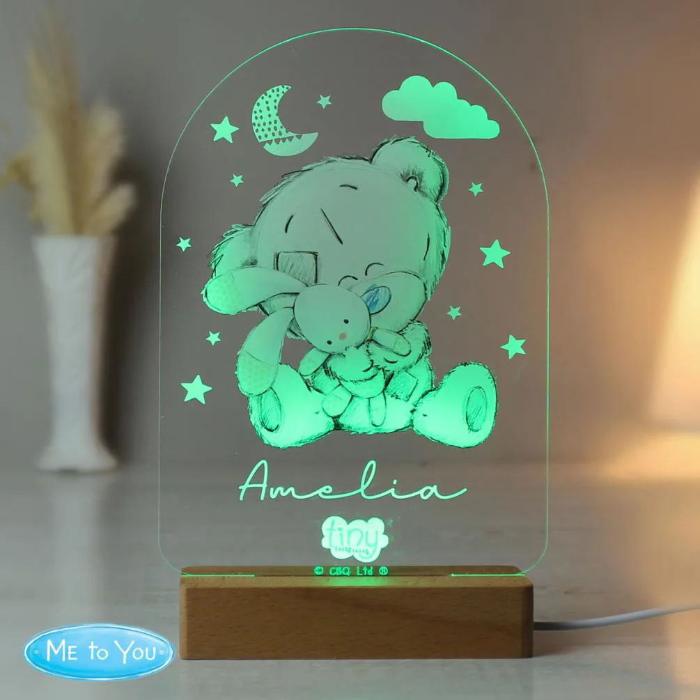Personalised Tiny Tatty Teddy LED Light Extra Image 1