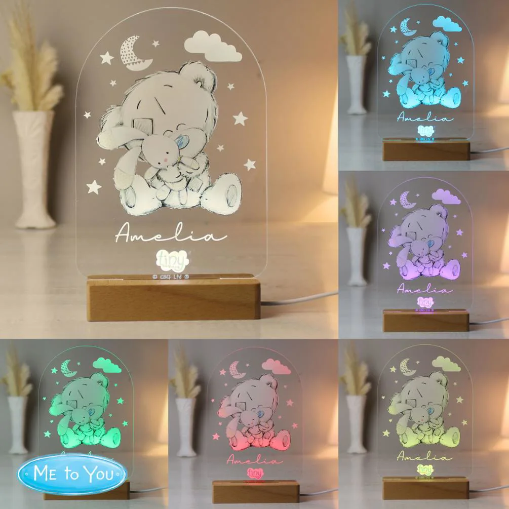 Personalised Tiny Tatty Teddy LED Light Extra Image 3