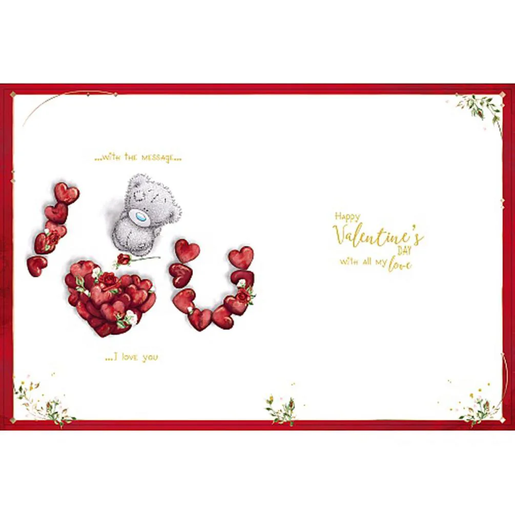 Handsome Fiancé Me to You Bear Valentines Day Boxed Card Extra Image 2