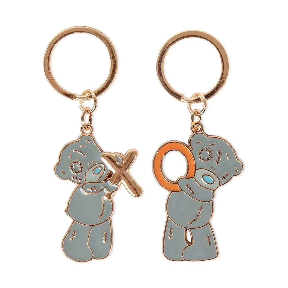 XO 2 Part Enamel Me to You Bear Keyring Extra Image 1