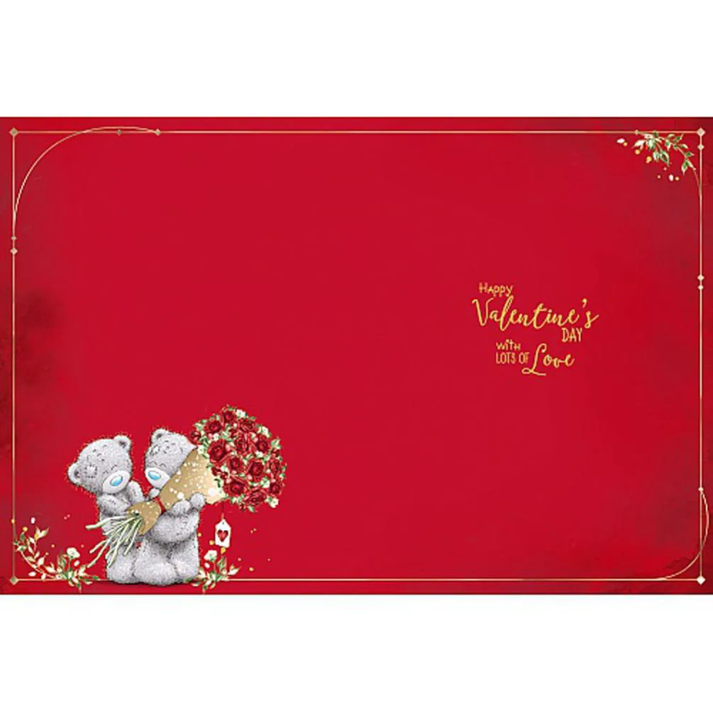 Beautiful Girlfriend Large Me to You Bear Valentine's Day Card Extra Image 1