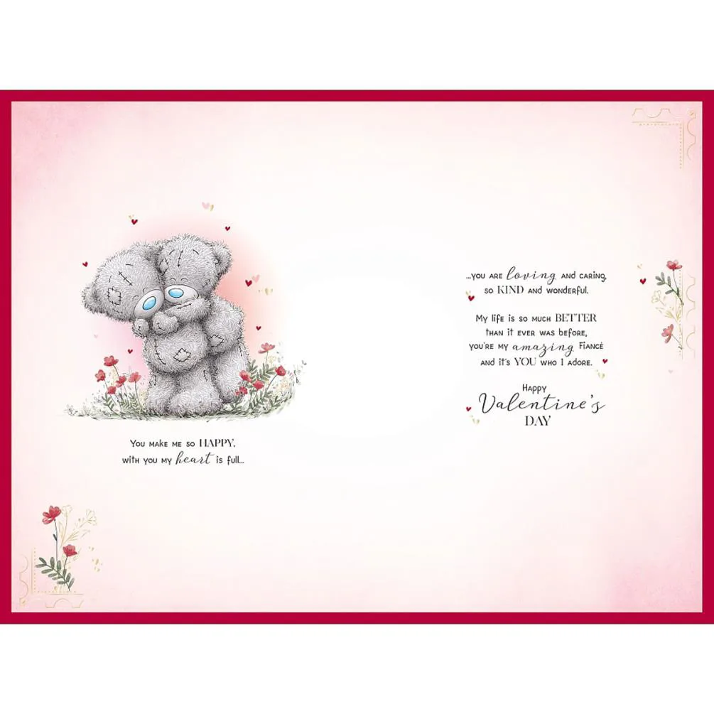 Fabulous Fiance Me to You Bear Valentine's Day Card  Extra Image 1