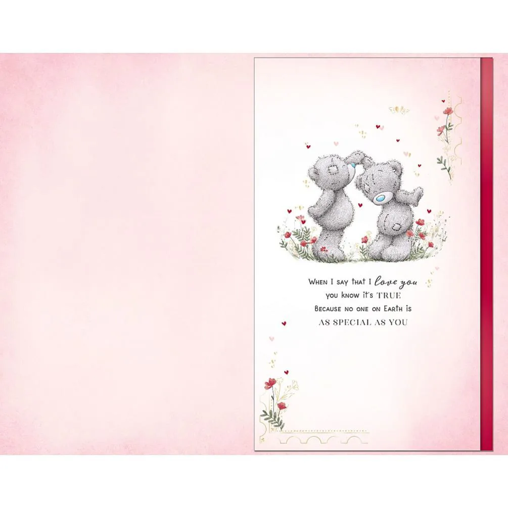 Beautiful Wife Handmade Me to You Bear Valentine's Day Card  Extra Image 1