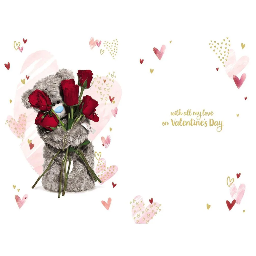 3D Holographic Keepsake Girlfriend Me to You Valentine's Day Card Extra Image 1