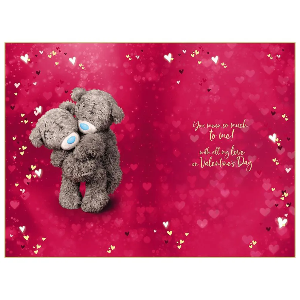 3D Holographic Keepsake I Love You Me to You Valentine's Day Card Extra Image 1