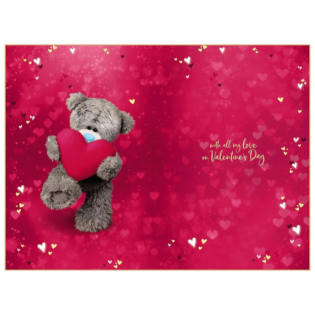 3D Holographic Keepsake Husband Me to You Valentine's Day Card Extra Image 1