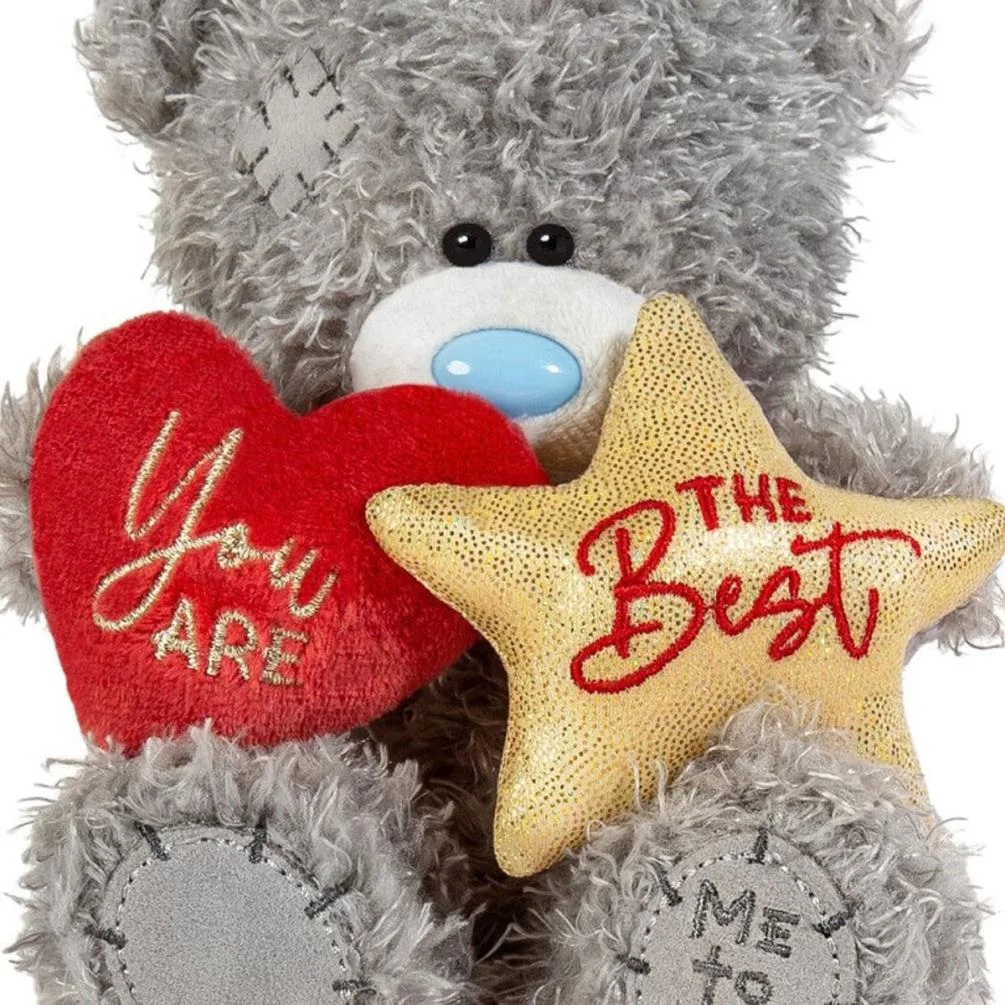 7" You Are The Best Heart & Star Me to You Bear Extra Image 3