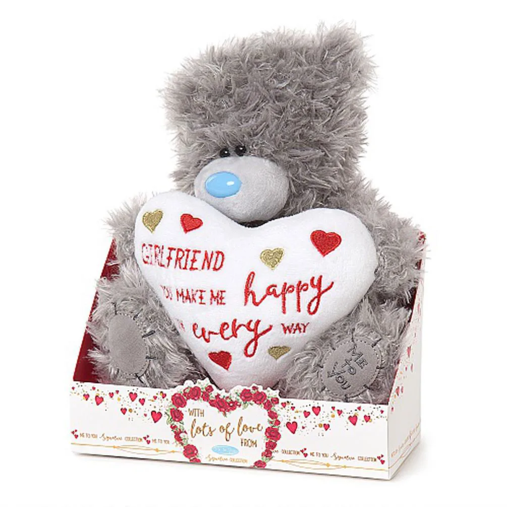 9" Padded Girlfriend Heart Me to You Bear Extra Image 1