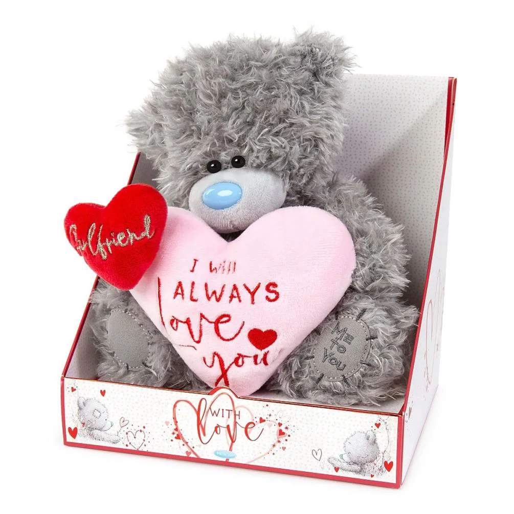 9" Girlfriend Padded Heart Verse Me to You Bear Extra Image 1