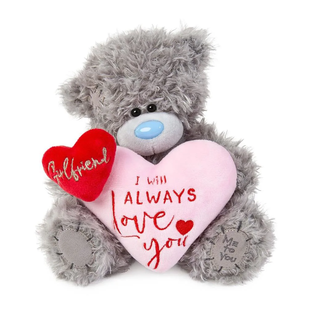 9" Girlfriend Padded Heart Verse Me to You Bear Extra Image 2