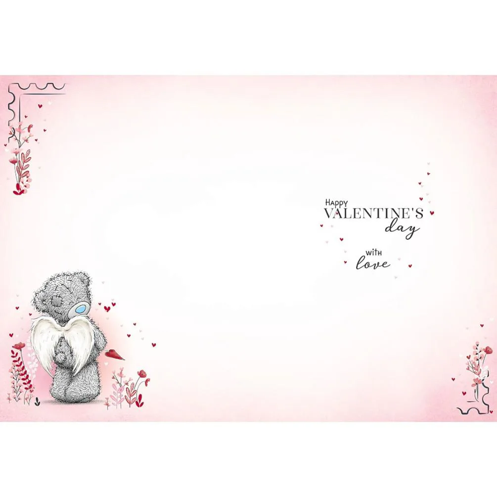 Be My Valentine Me to You Bear Valentine's Day Card  Extra Image 1